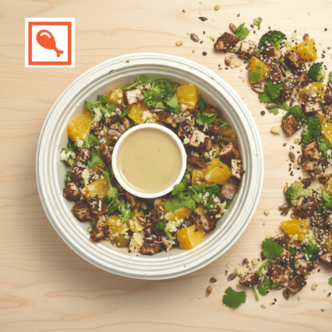 ZESTY PEPPER CHICKEN SALAD