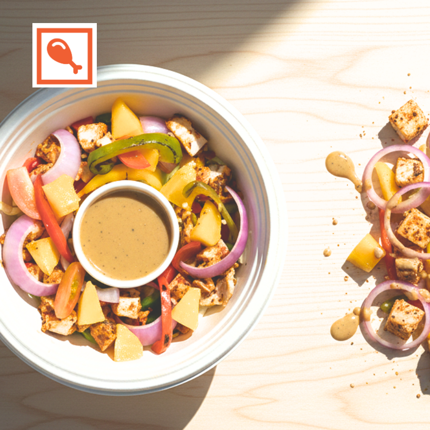 CAJUN ROSTED CHICKEN SALAD