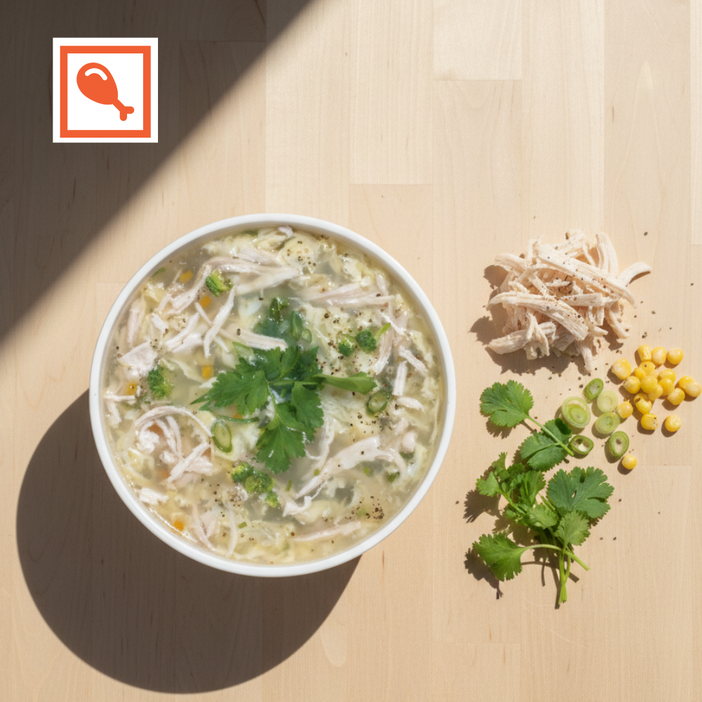 SPICY CHICKEN BROTH SOUP